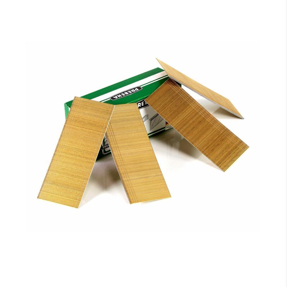 PREBENA J 50 CNKHA Stauchkopfnägel Brads 50 mm 4000 Stück - aus verzinktem Stahl, geharzt - Multicolor, Kunststoff (14cm) - Prebena