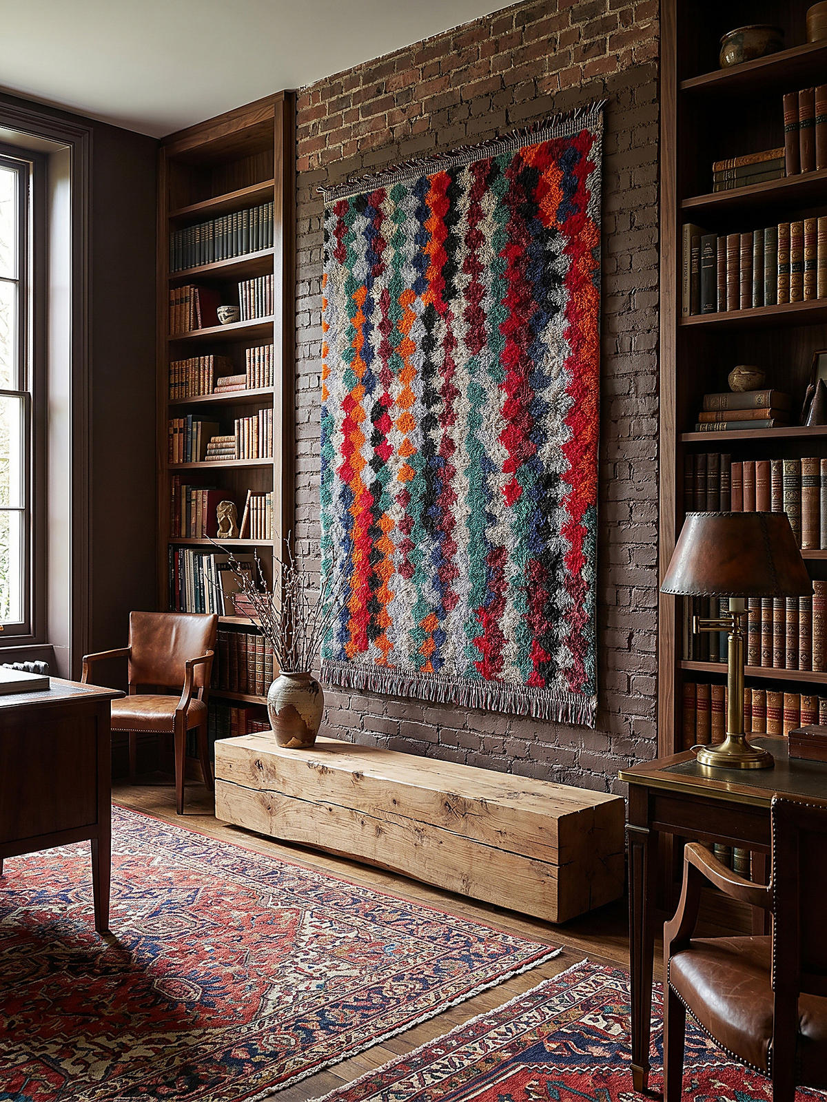 TEPPICH Hochflor mit Fransen TAFRAUT in Bunt, im Berber-Stil, aus Polyester, 200 x 300 cm - Multicolor, Textil (300/200cm) - KADIMA DESIGN
