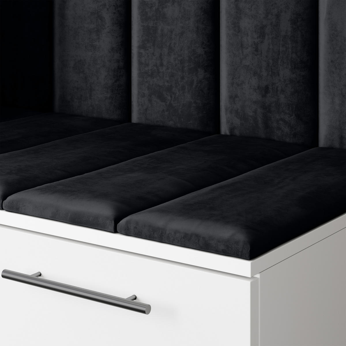 GARDEROBENSCHRANK REMA 120/240/60 cm Modern Eichefarben - Eichefarben/Schwarz, Holzwerkstoff (120/240/60cm) - MASSENO