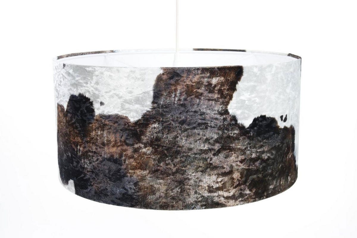 HÄNGELEUCHTE Schwarz 40/20 cm - Schwarz/Weiß, Kunststoff (40/0.4/20cm) - ONZENO