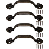 MÖBELGRIFF Antik Messing 4er-Set 115x23 mm - Goldfarben, Metall (2.3/3/11.5cm)