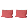 RÜCKENKISSEN Manchester 43/73 cm 2er-Set - Rot, Textil (73/8/43cm) - Madison