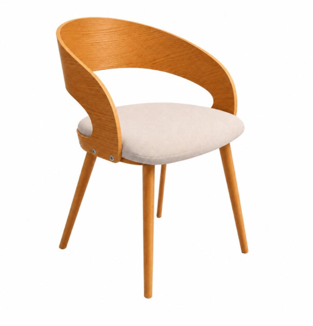 STUHL Mehrfarbig 105 - Multicolor, Holzwerkstoff (52/48/47cm) - Sepro Meble