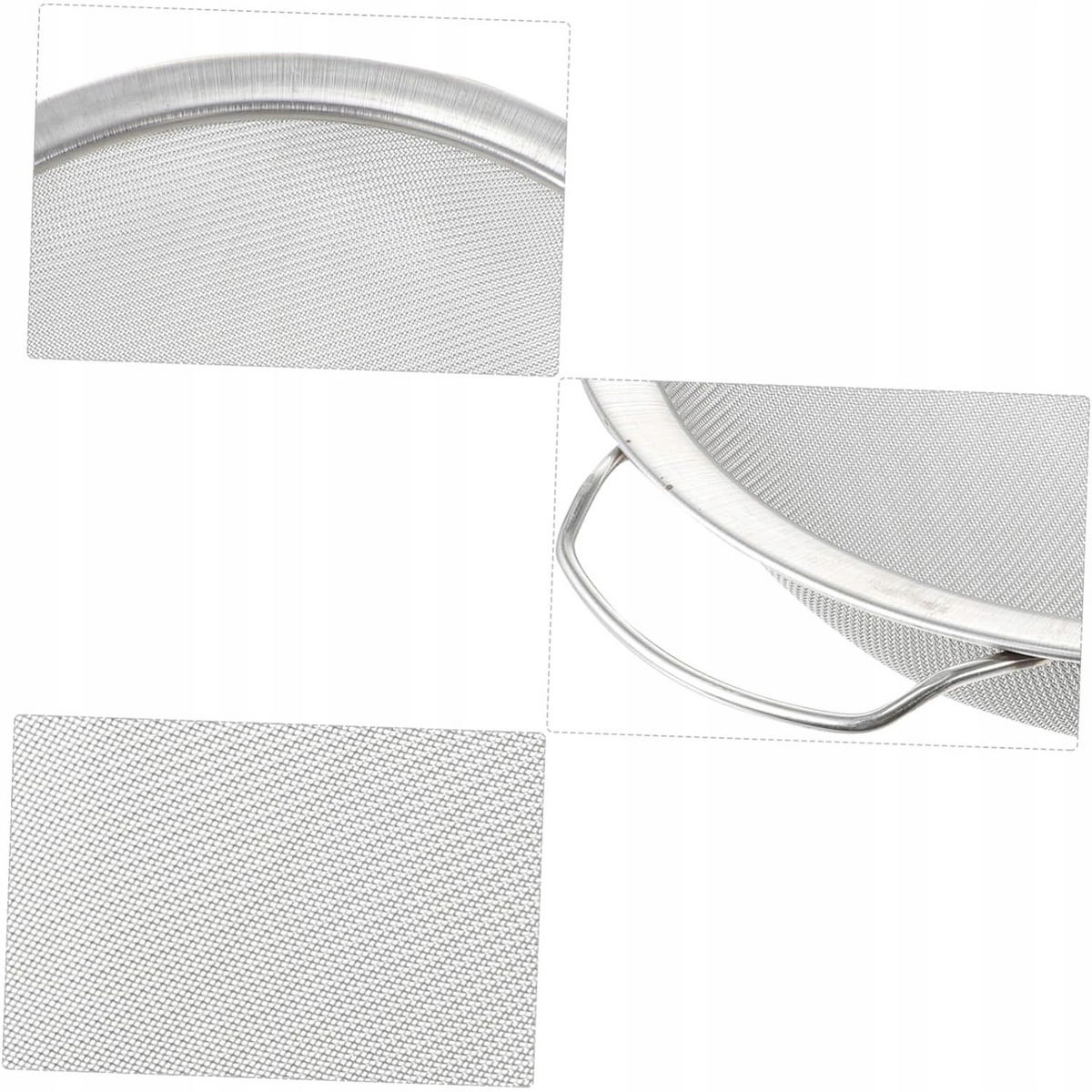 FARBSIEB, Ø 290 mm, Ø 345 mm mit Griffen, Höhe 90 mm, 60 mesh, Edelstahl - Multicolor, Kunststoff/Metall