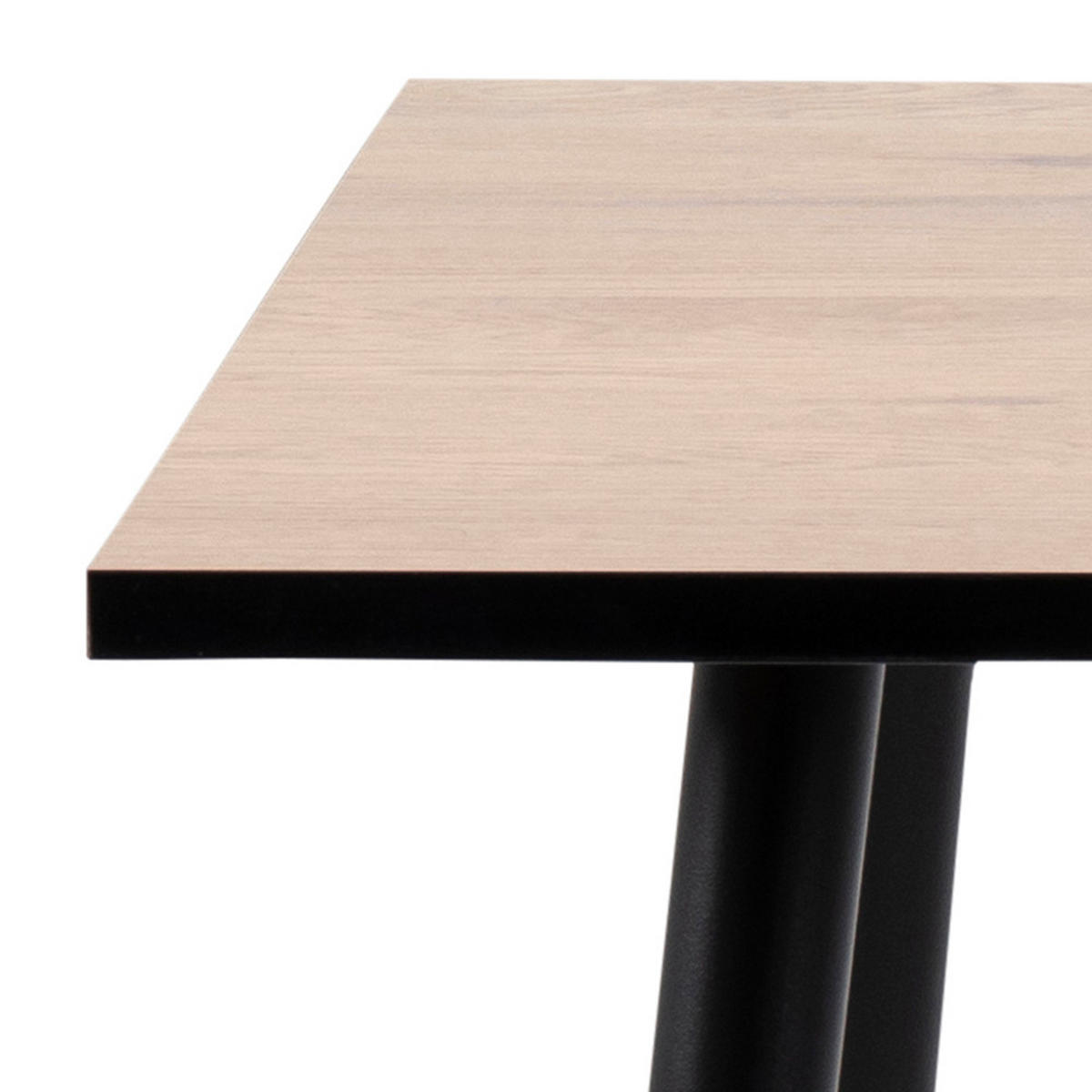 ESSTISCH Wildeiche Dekor - Eiche Wotan, Holzwerkstoff (80/80/75cm) - ebuy24