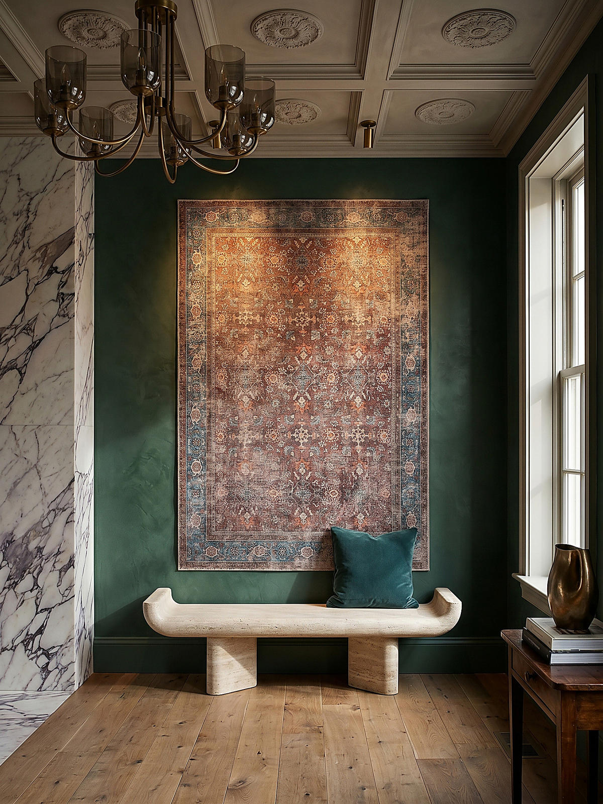 TEPPICH HURST 152/230 cm - Rot, Textil (230/152cm) - KADIMA DESIGN