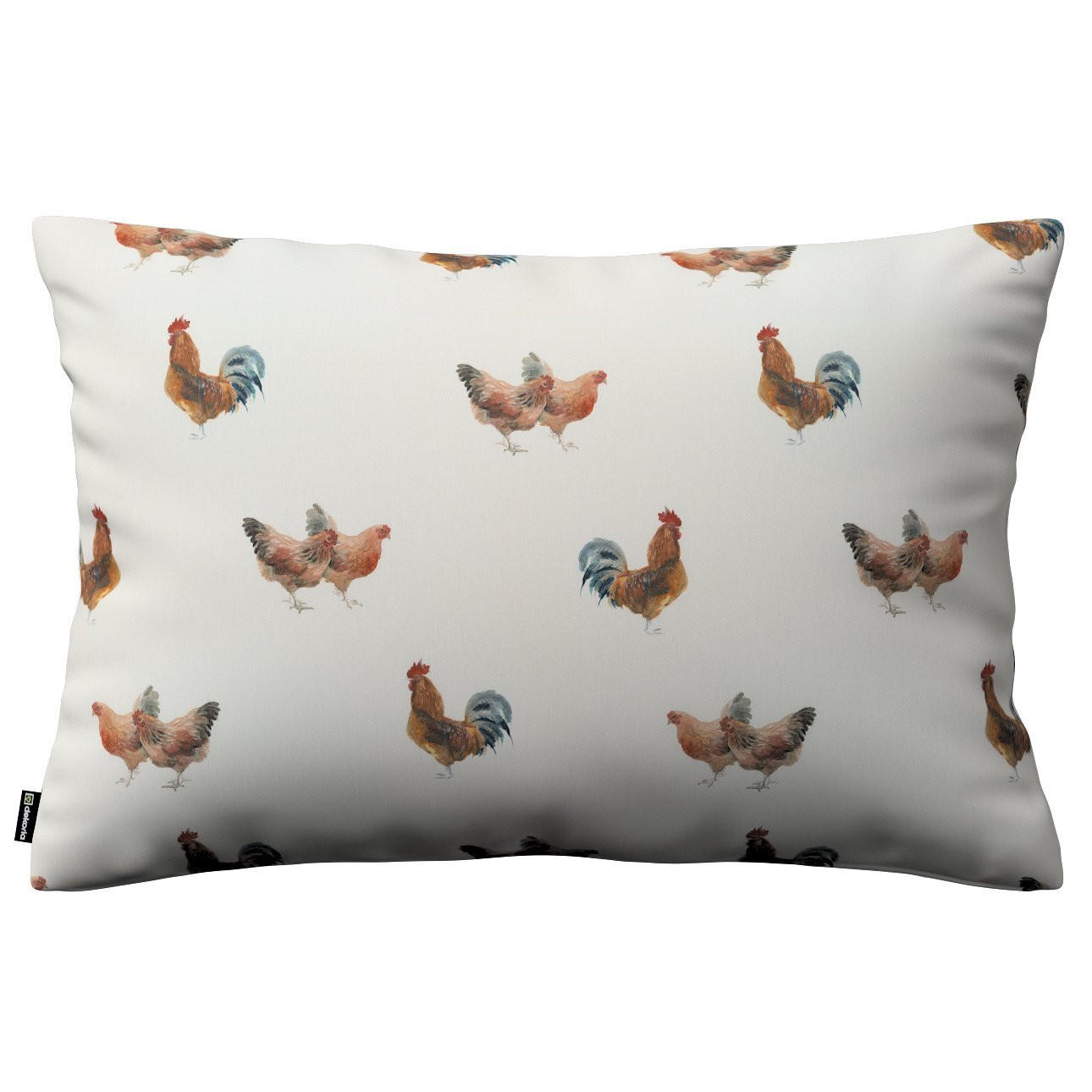 KISSENHÜLLE Flowers beige, 60x40 cm - Multicolor, Textil (60/40cm) - Dekoria