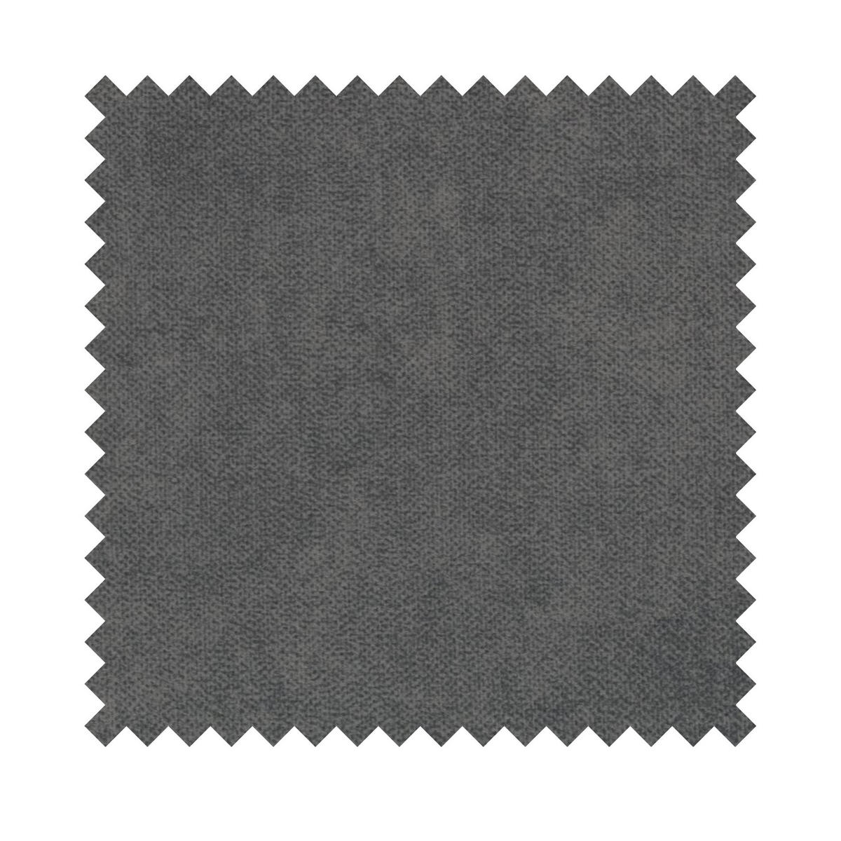 3-SITZER SOFA Cutie Graphit Easy-Clean-Velours - Schwarz, Textil (257/90/114cm) - Selsey