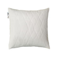 SCHURWOLLE-KISSEN 65/65 cm mittelweich - Weiß, Textil (65/65cm) - Homescapes