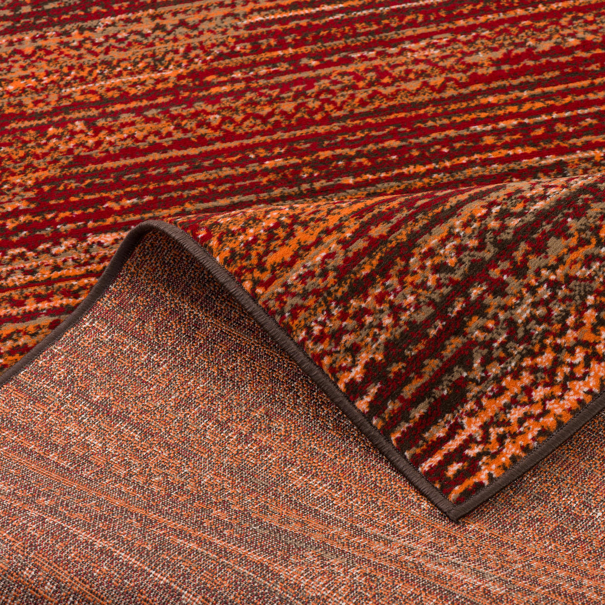 DESIGNER TEPPICH SAMBA VERLAUF - Terracotta, Textil (160/230cm) - Pergamon