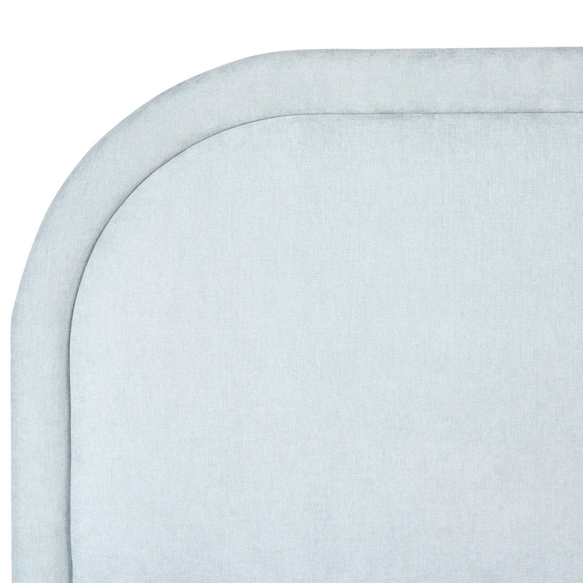 BETT mit Stauraum 140/200 cm Chenillegewebe Hellblau Quillien - Hellblau, Textil (140/200cm) - Beliani