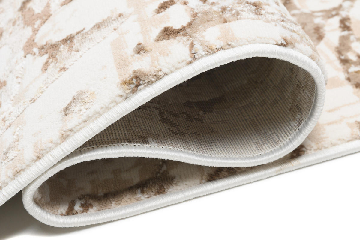 TEPPICH HERA Creme Beige 120/170 cm - Beige/Creme, Textil (120/170cm) - Tapiso