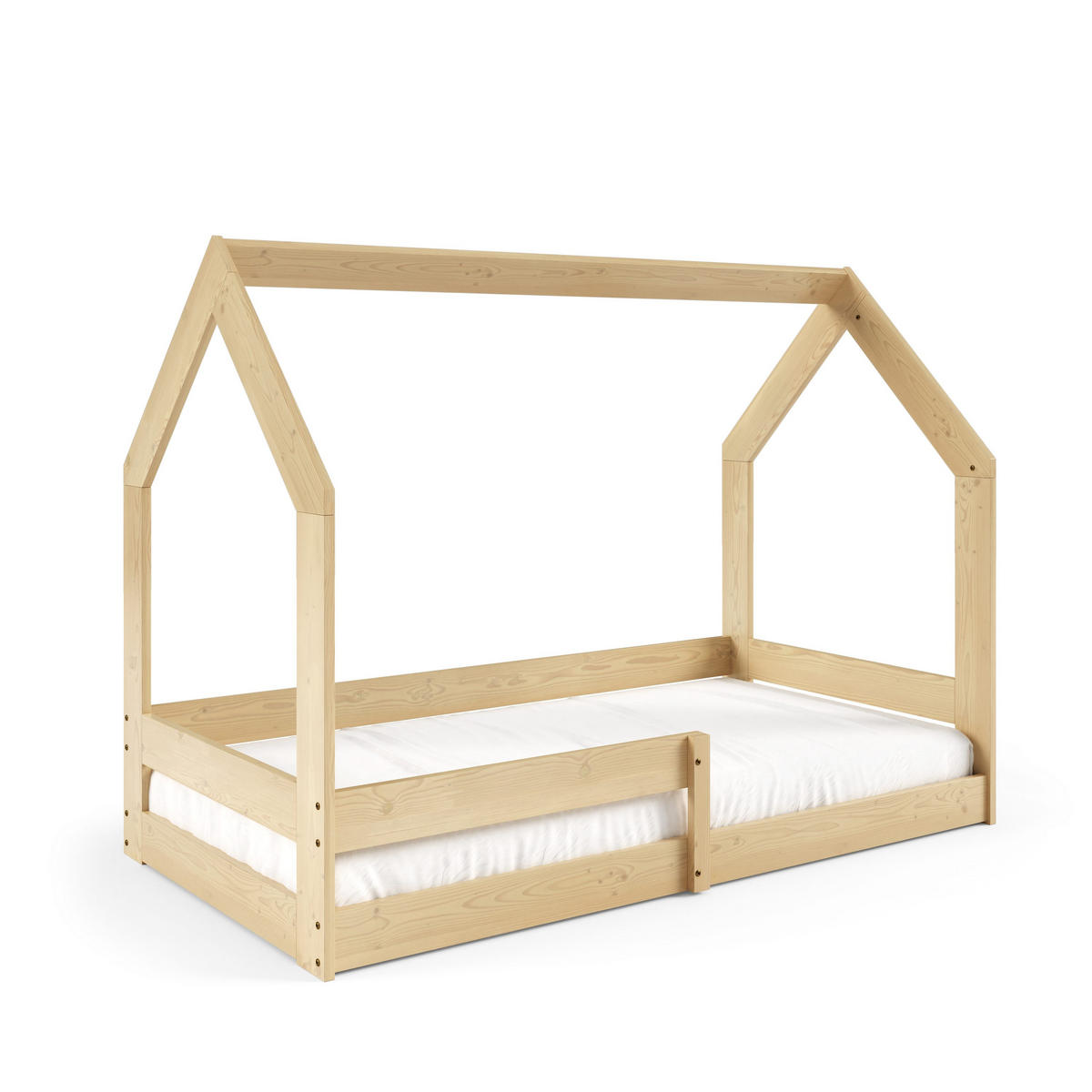 KINDERBETT FLORA 80x160 cm Kieferfarben - Kieferfarben, Holz (80/160cm) - MASSENO