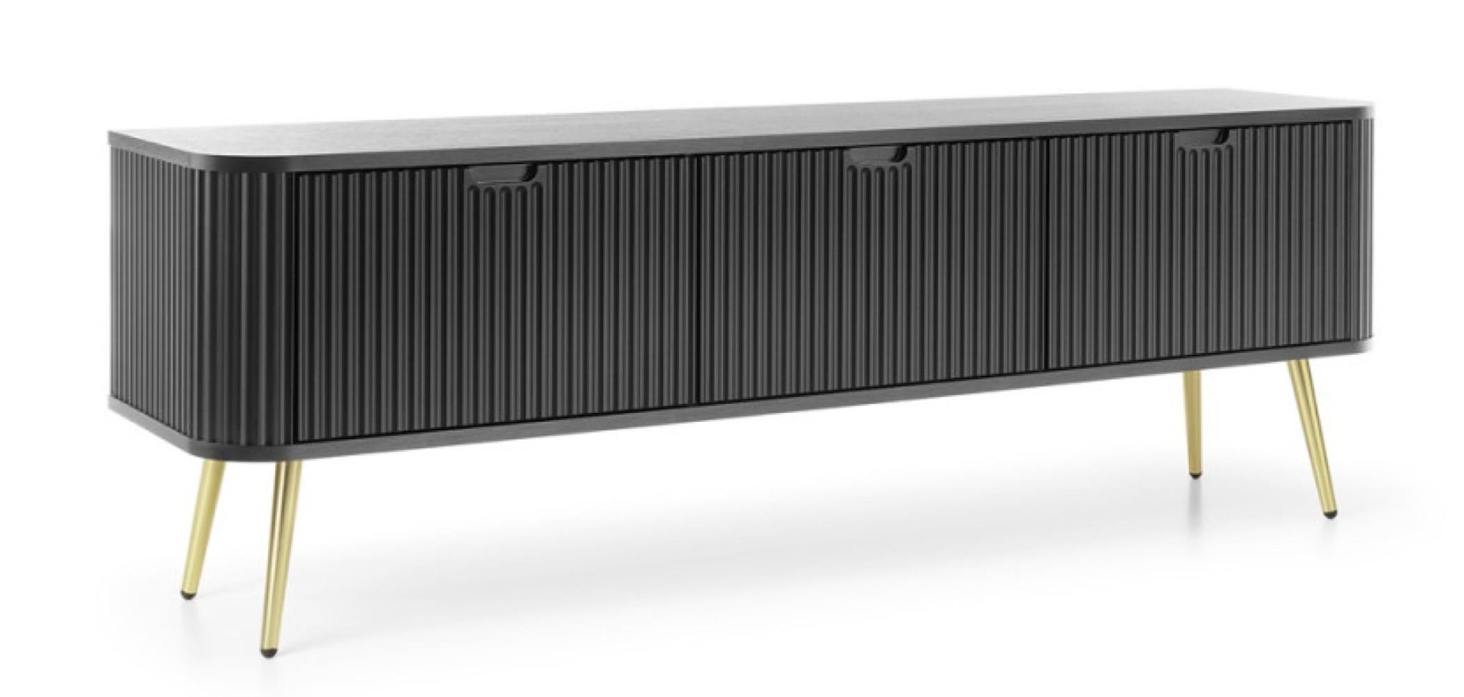 Sepro Meble Tv-Schrank Schwarz 168x56x39 cm