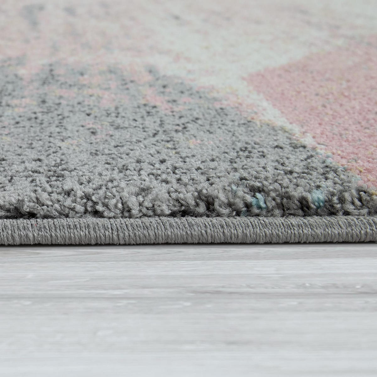 KURZFLORTEPPICH, mit Farbverlauf, aus Polypropylen, Mehrfarbig, 160 x 230 cm - Multicolor, Textil (160/230cm) - KADIMA DESIGN