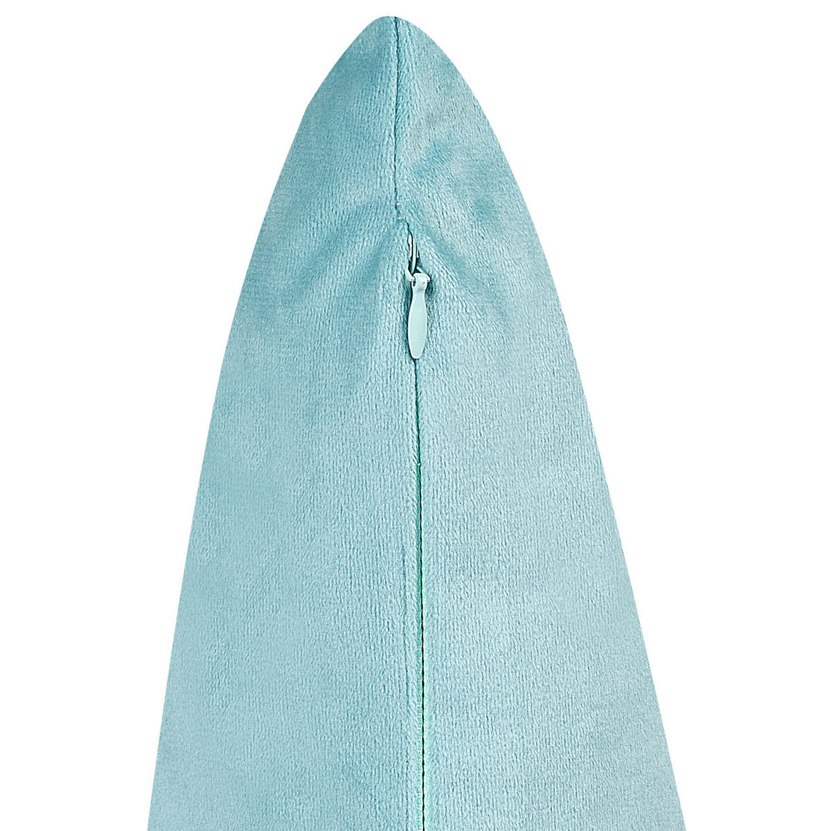 DEKOKISSEN 2er-Set Blau 45/45 cm Allium - Blau, Textil (45/45cm) - Beliani