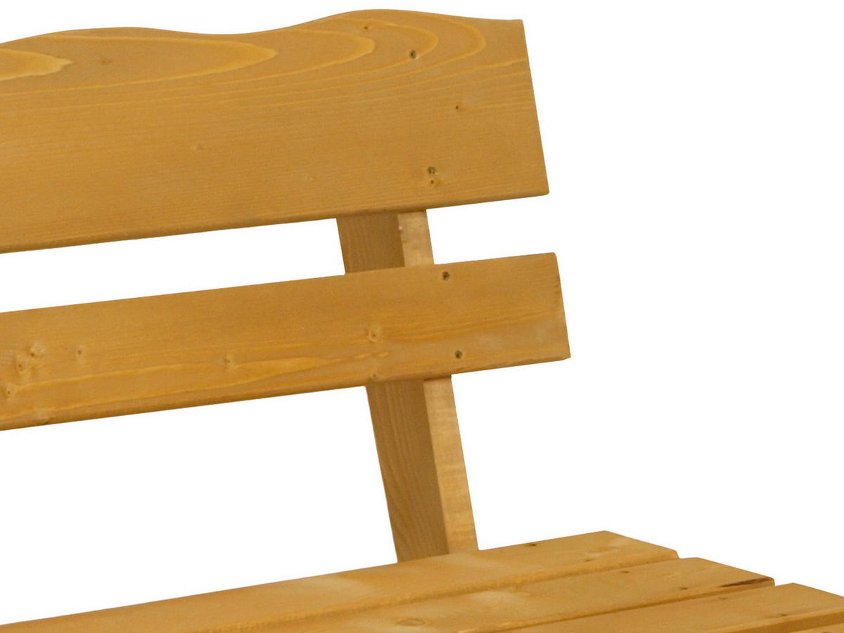 GARTEN-GARNITUR Drieburg 150cm aus Kiefer massiv 4tlg. - Braun, Holz - TPFGarden