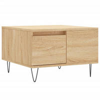 COUCHTISCH Sonoma-Eiche 55x55x36,5 cm Holzwerkstoff - Braun, Holzwerkstoff (55/55/36.5cm) - furnicato