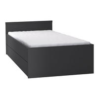 POSTEL 90/200 Černá - černá, kompozitní dřevo (90/200cm) - Petits-meubles