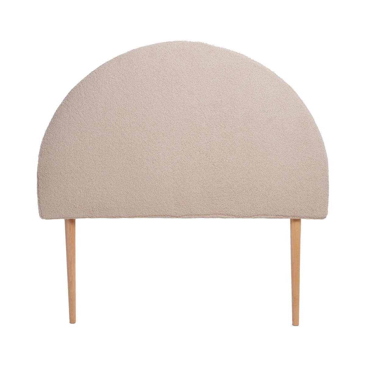 KINDERKOPFTEIL Gepolstertes aus Teddygewebe MOON - Beige, Textil (101/101/8cm) - RNT By Really Nice Things