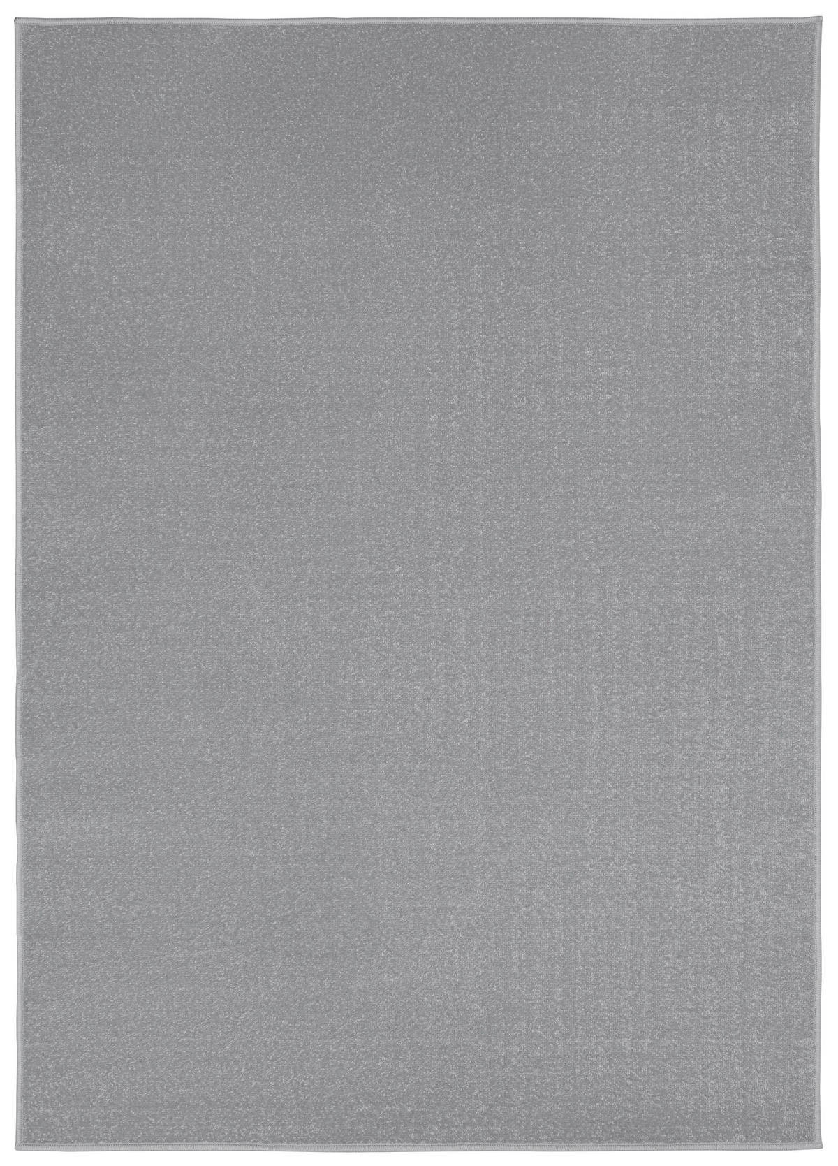 TEPPICH Mono Hellgrau 300/400 cm - Hellgrau, Kunststoff (300/400cm) - Tapiso