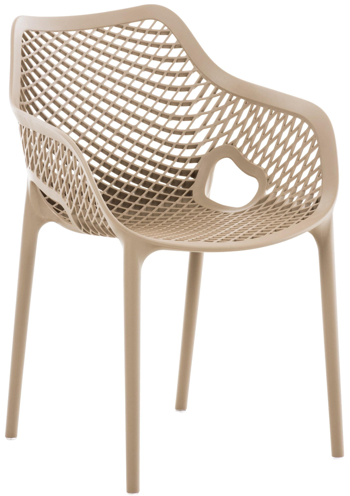 CLP Gartenstuhl Schlamm 57x81x60 cm