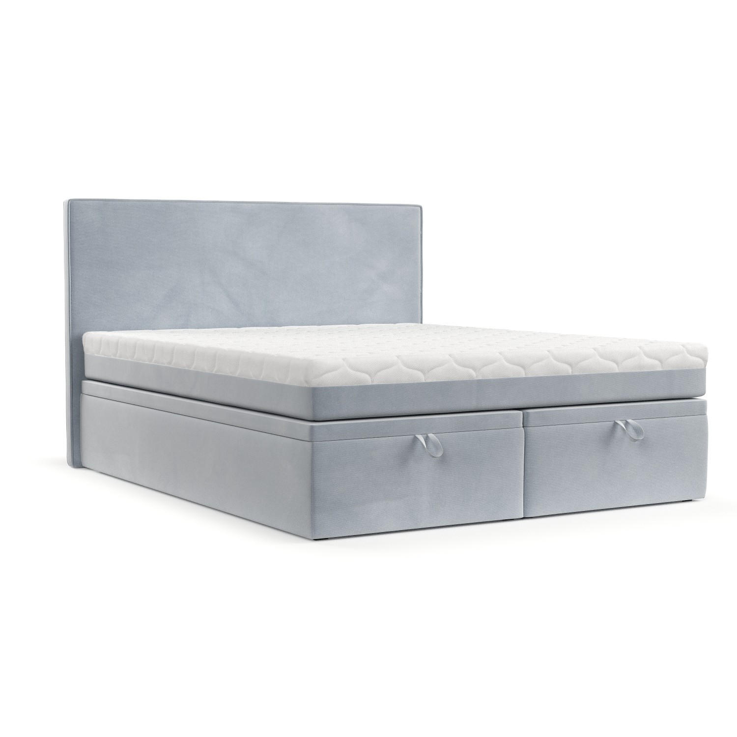 AltaBeds POSTEL BOXSPRING ZALLA 160/200 Světle šedá