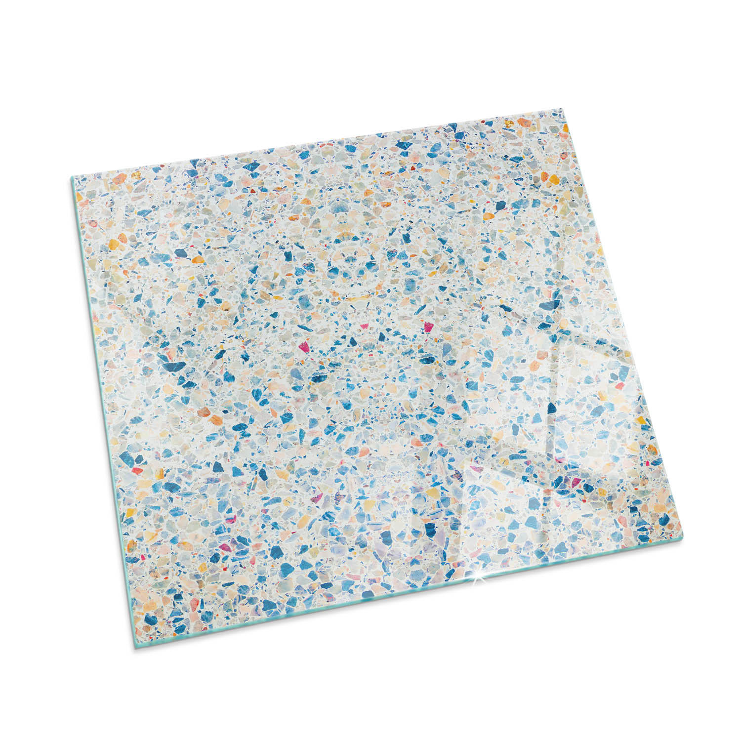 ArtPrintCave Glasplatte Weiß 60x60x0.4 cm