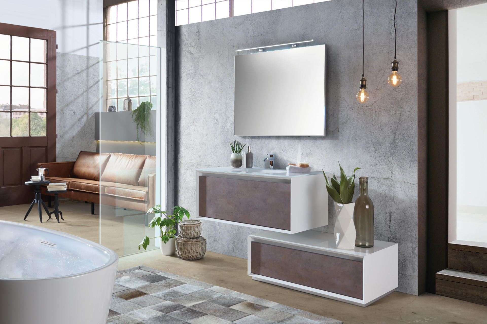 Minimalismus im modernen Badezimmer