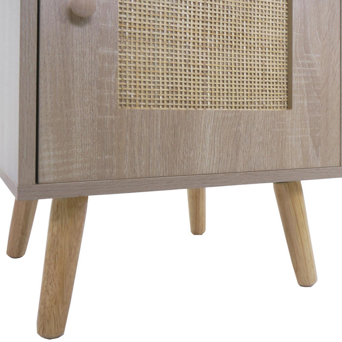 BEISTELLTISCH eckig Hellbraun - Hellbraun, Holz (40/40/69cm) - MCW