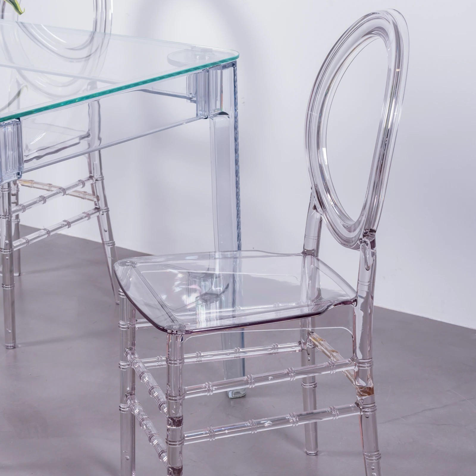 STUHL Kunststoff Transparent - Transparent, Kunststoff (39/90/41cm) - Nest Dream