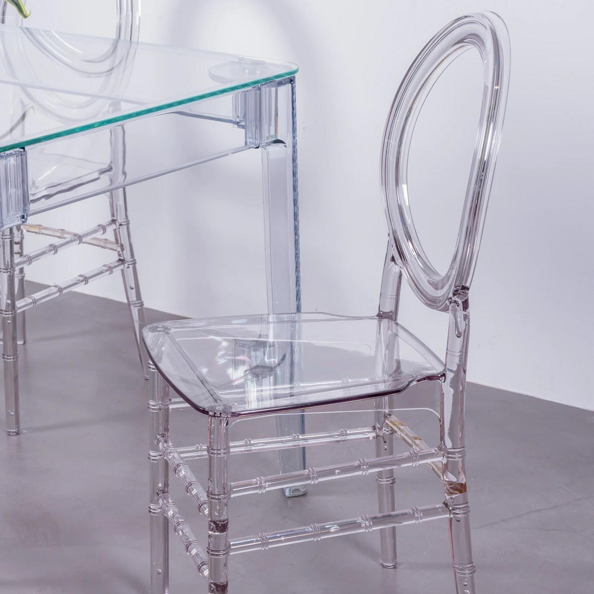 STUHL Kunststoff Transparent - Transparent, Kunststoff (39/90/41cm) - Nest Dream