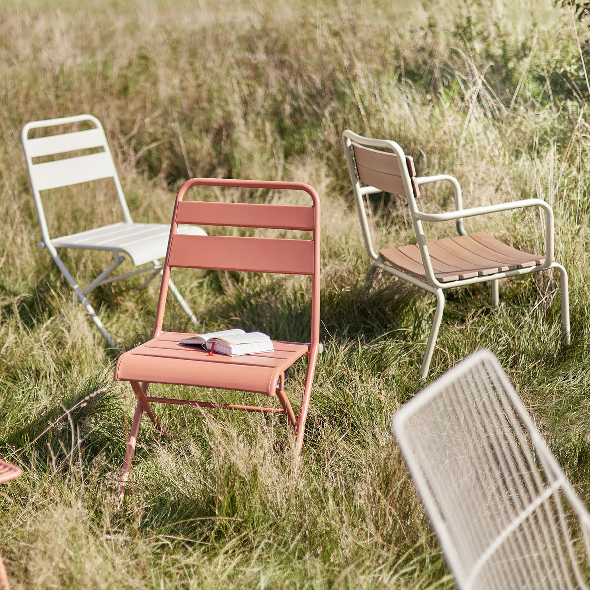STAPELSTUHL (2er-Set) Tonka - Beige, Kunststoff/Metall (56/82/60cm) - Butlers