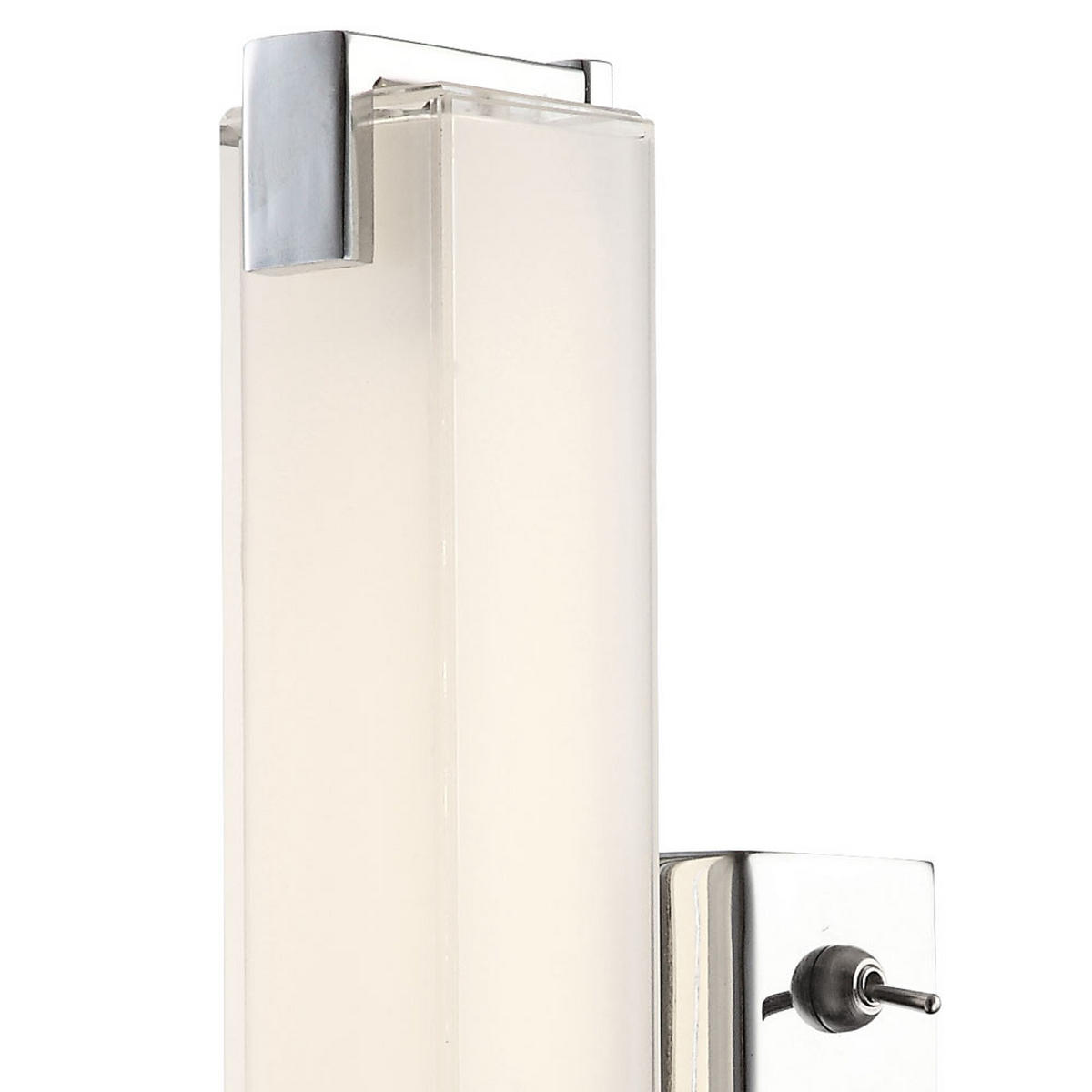 LED WANDLEUCHTE IGINO Silber - Silberfarben, Glas (6/9.4/38cm) - Globo Lighting