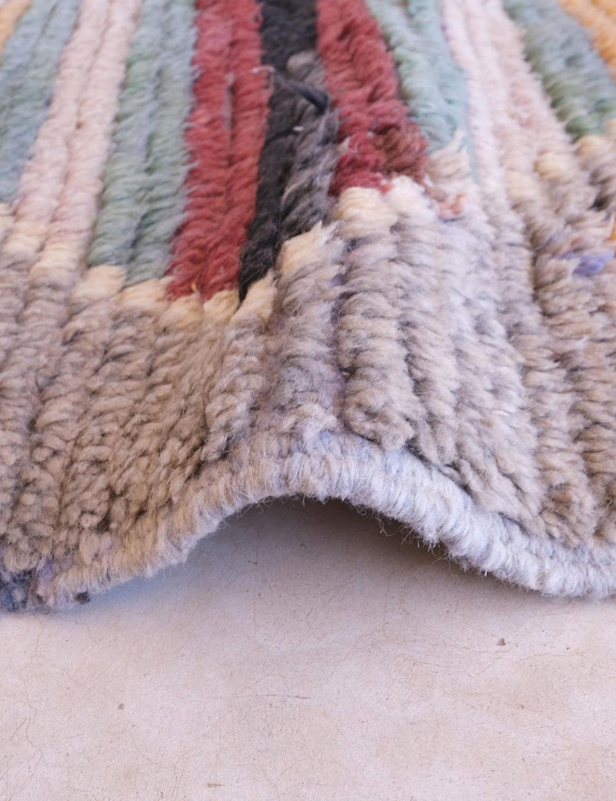 BERBERTEPPICH aus reiner Wolle 74x 351 cm - Multicolor, Naturmaterialien (74/351cm) - AFK Living