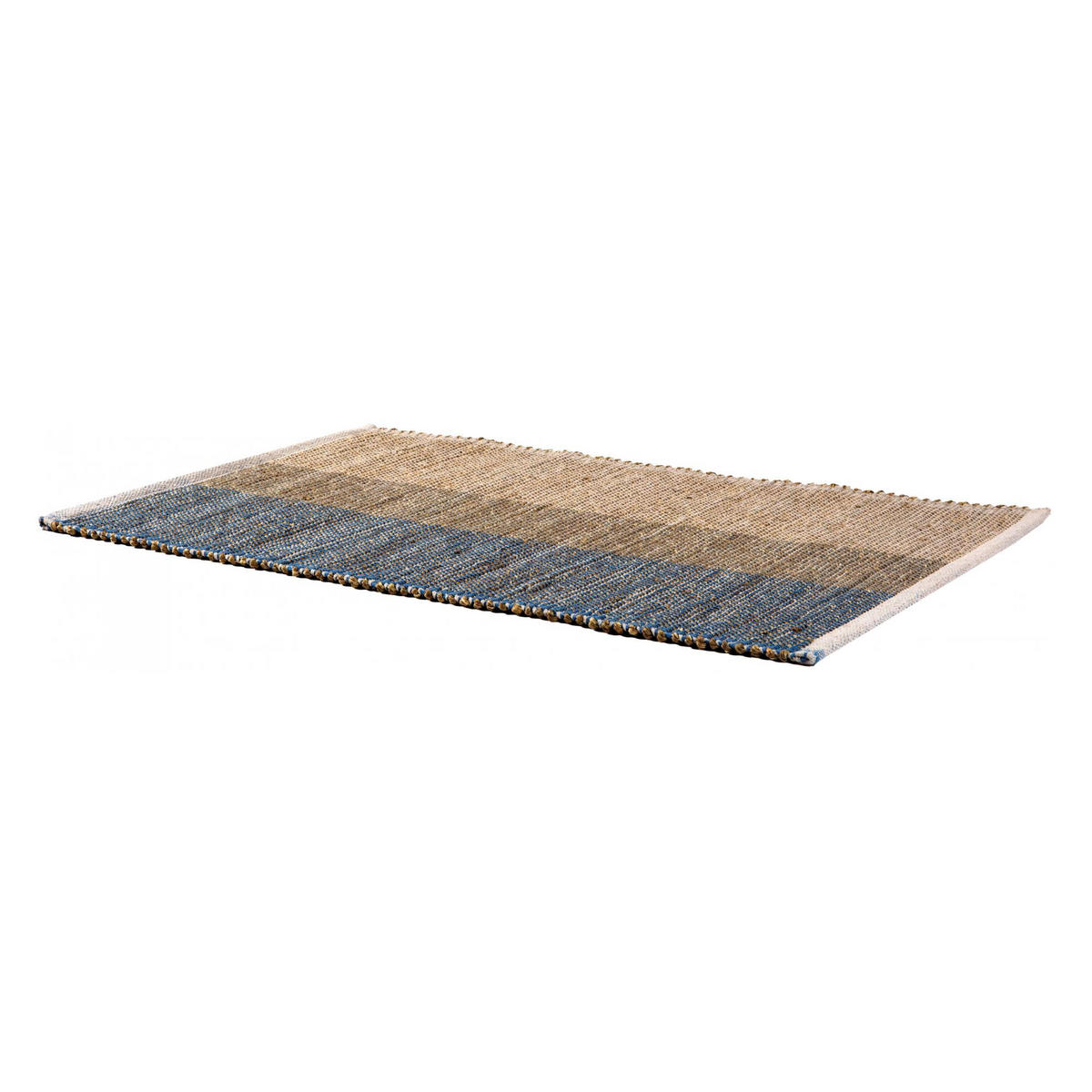 TEPPICH Karan vergissmeinnicht 60 x 90 x 1 cm - Hellblau, Textil (60/90cm) - Vivaraise