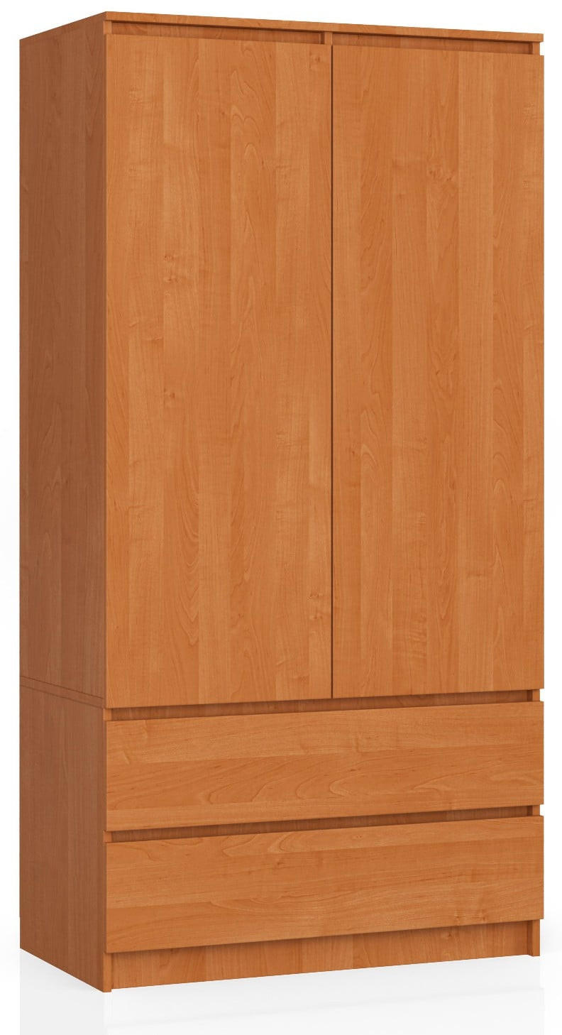 KLEIDERSCHRANK Erlefarben 180/90/51 - Erlefarben, Holzwerkstoff (90/180/51cm) - RAUMHIRSCH FURNITURE