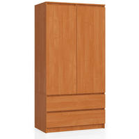 KLEIDERSCHRANK Erlefarben 180/90/51 - Erlefarben, Holzwerkstoff (90/180/51cm) - RAUMHIRSCH FURNITURE