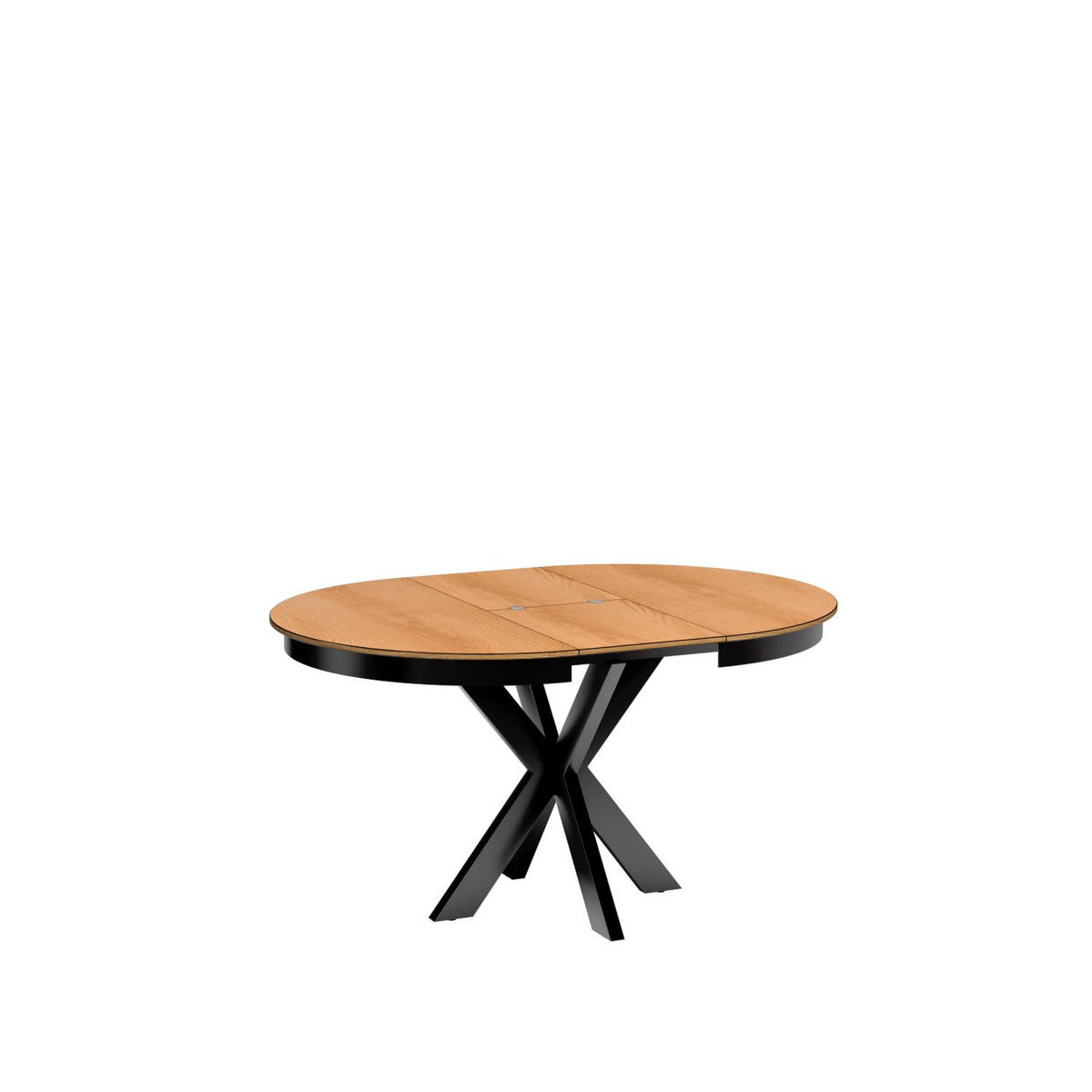ESSTISCH Fonti F-10 New Karamell-Eiche ausziehbar - Eichefarben, Holzwerkstoff (150/110/75cm)