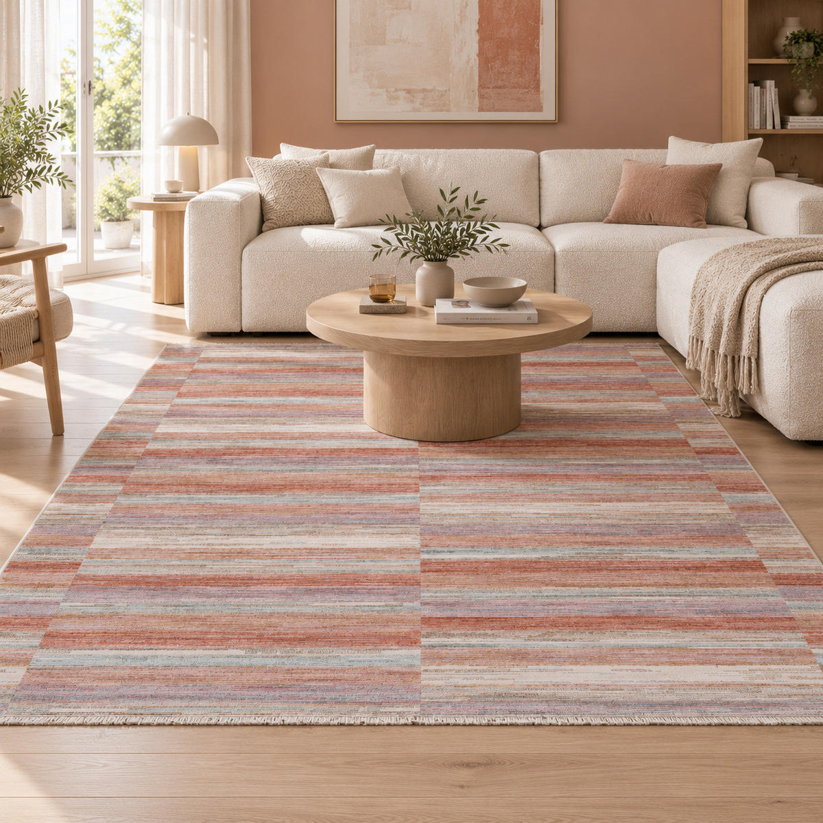 TEPPICH VINTAGE VALERO - Terracotta, Textil (160/240cm) - Pergamon