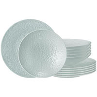 TAFELSERVICE Nori Home hellblau 12er Set - Hellblau, Keramik (2/2/2cm) - Seltmann Weiden
