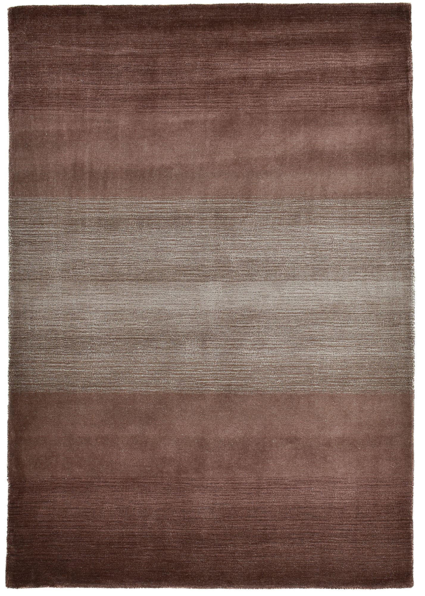 TUFTTEPPICH Wool Comfort 60x90 cm - Braun, Textil (60/90cm) - THEKO