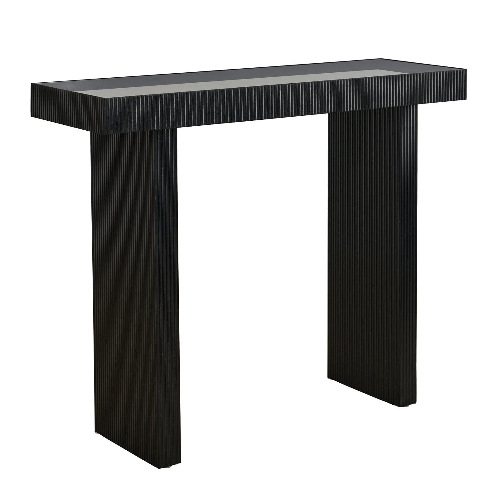 KONSOLENTISCH ALVARO Natur/Schwarz - Multicolor, Holzwerkstoff (38/110/85cm) - SVITA