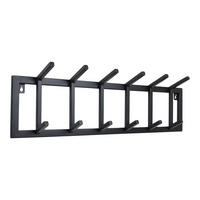 KLEIDERABLAGE Jaimy Schwarz - Schwarz, Metall (80/24/12cm) - LOFT42