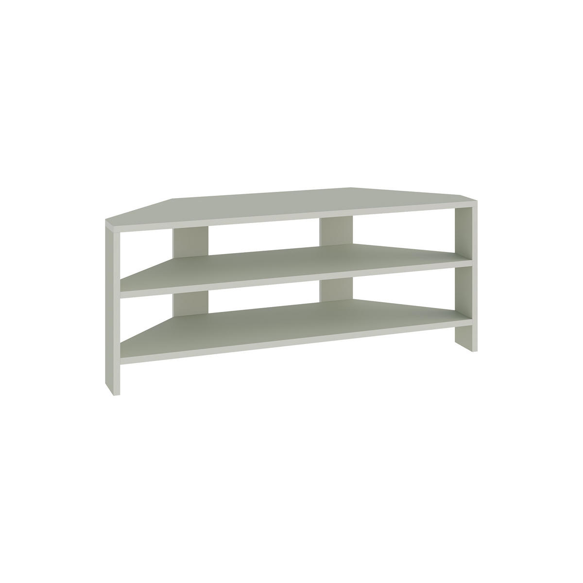 LOWBOARD Thales Aschgrün 110/36/45 cm - Grün, Holzwerkstoff (110/45/36.2cm) - Decortie