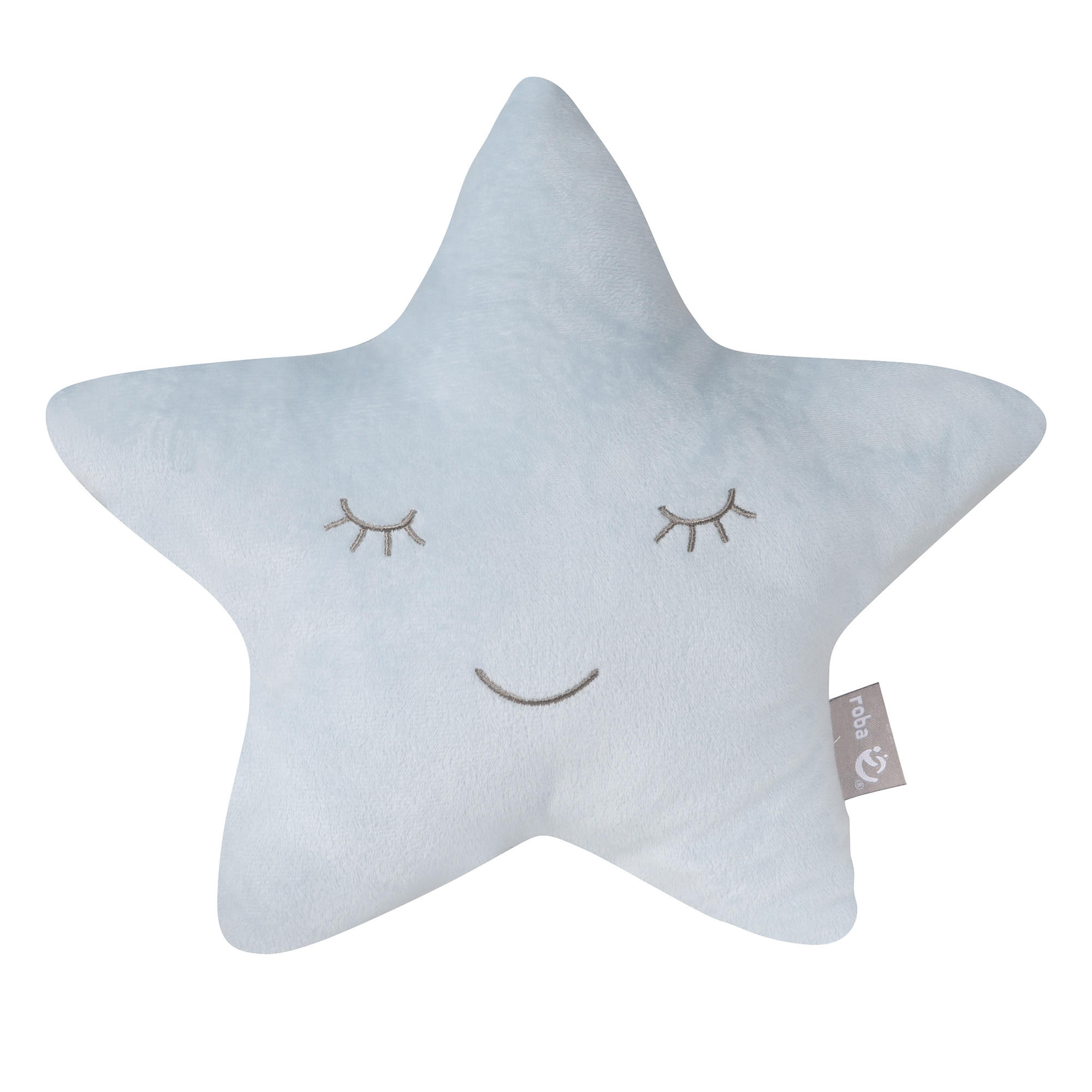 KINDERSOFA 3er-Set hellblau - Hellblau, Holzwerkstoff/Textil (70/50/48cm) - Roba