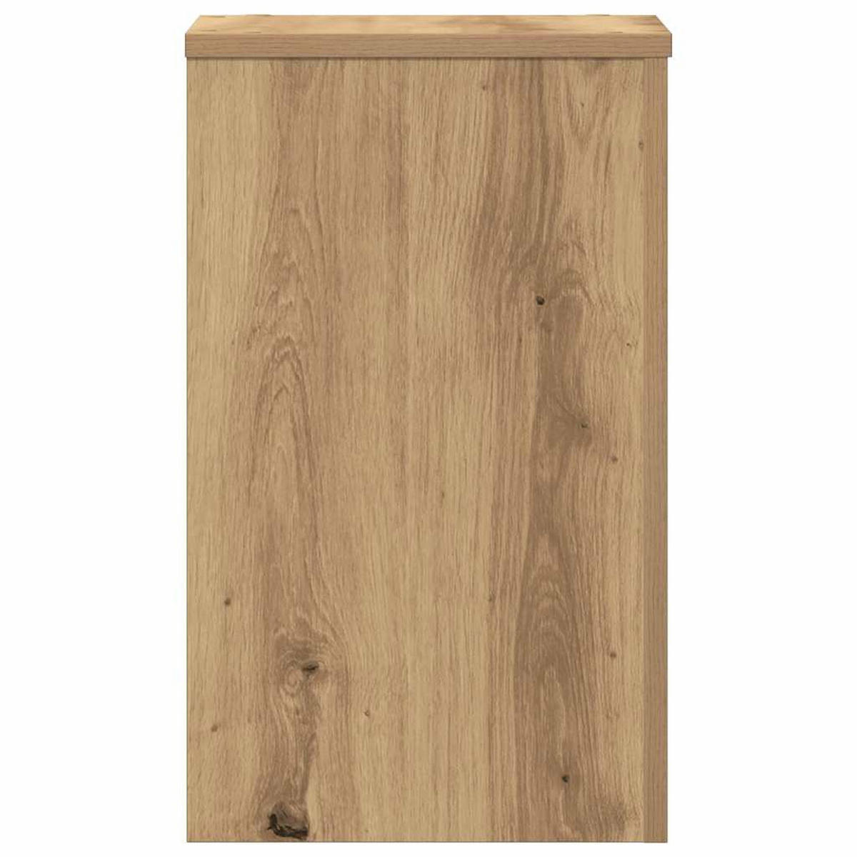 PFLANZENSTÄNDER 2er Set Artisan-Eiche 30/30/50 Cm Holzwerkstoff - Braun, Holzwerkstoff (30/50/30cm) - vidaXL