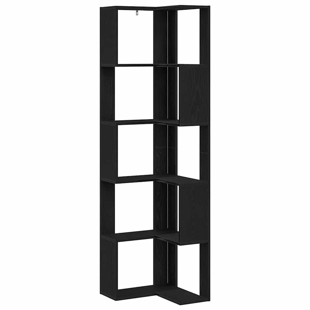 vidaXL Regal Schwarz 50x179x50 cm