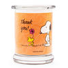 DUFTKERZE Peanuts - Orange, Naturmaterialien/Glas (11.5cm)
