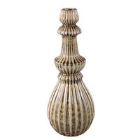 VASE Myrtle Beige 18.5/18.5/50cm - Beige, Keramik (50cm) - PTMD Collection